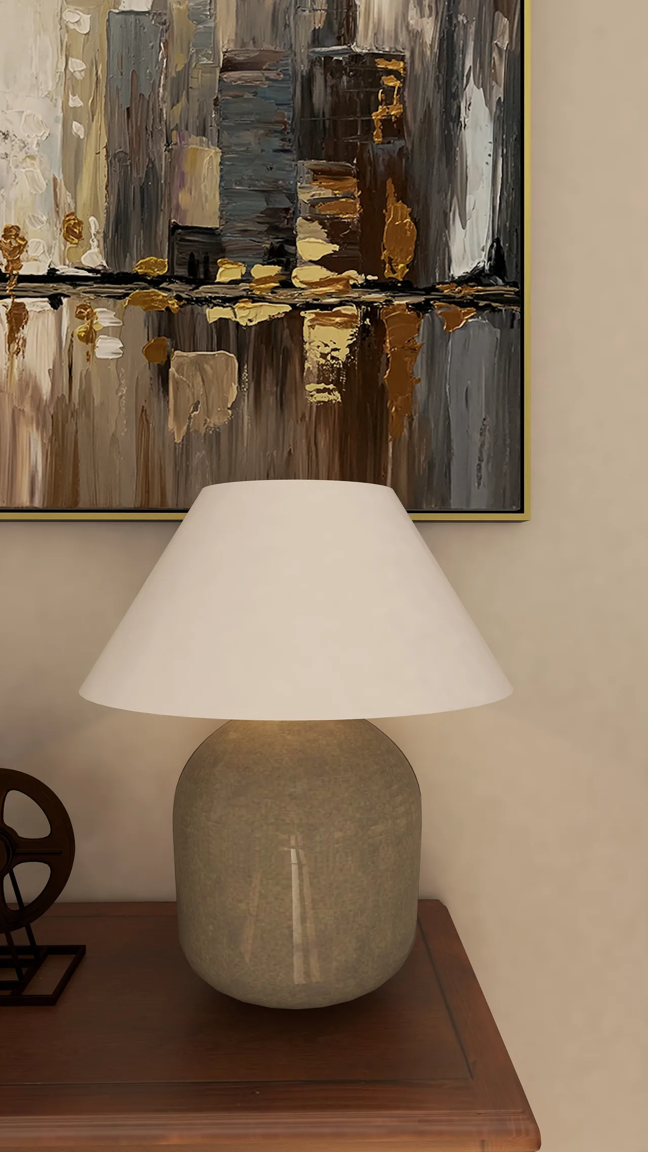Juniper Snug, art decor detail crop, Juniper Snug